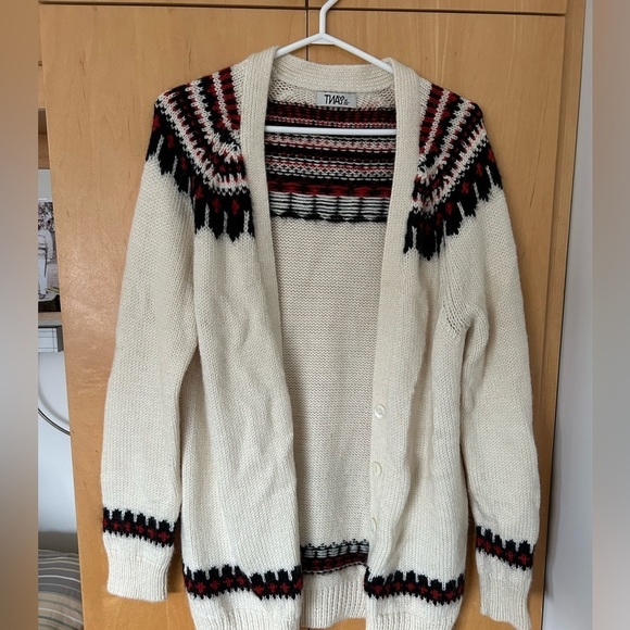 TNA wool/angira cardigan  M - Picture 1 of 3